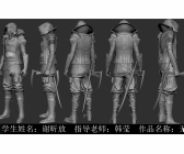 1804期游戏3D美术设计师班1班的五星作品