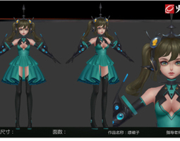 1811期游戏3D美术设计师班1班【O】的五星作品