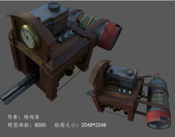 1811期游戏3D美术设计师班1班【O】的五星作品