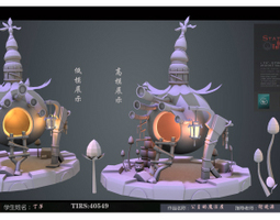 1904期游戏3D美术设计师班1班【O】的五星作品