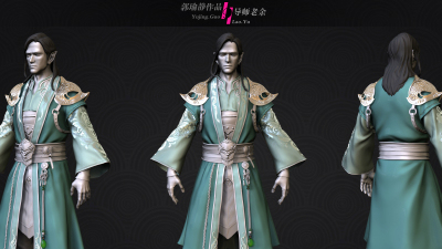 1901期游戏3D美术设计师班1班【OT】的五星作品