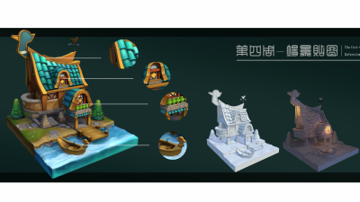 1908期游戏3D美术设计师班1班【OT】的五星作品