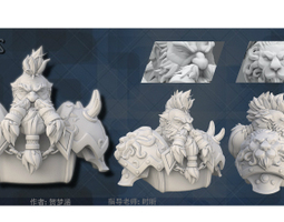 1905期游戏3D美术设计师班1班【O】的五星作品