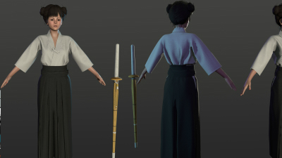 1905期游戏3D美术设计师班1班【O】的五星作品