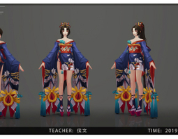 1909期游戏3D美术设计师班1班【OT】的五星作品