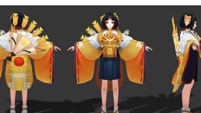 1909期游戏3D美术设计师班1班【O】的五星作品