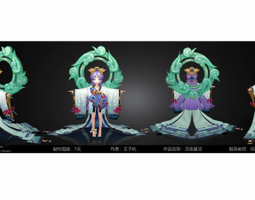 1909期游戏3D美术设计师班1班【O】的五星作品