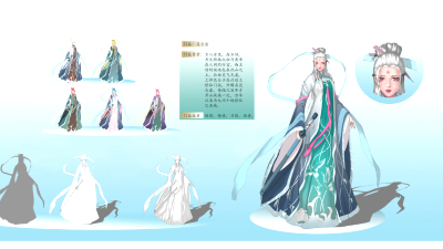 2006期游戏原画高级设计师班1班【O】的五星作品