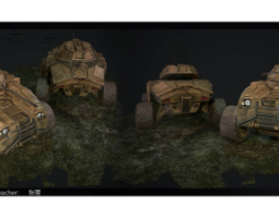 2011期游戏3D美术大师班1班【O】的五星作品