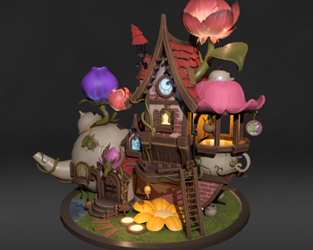 2302期3D模型大师班1班【O】的五星作品