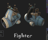 1709期游戏3D美术设计师班1班【O】的五星作品