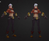 1707期游戏3D美术设计师班1班【O】的五星作品