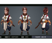 1809期游戏3D美术设计师班1班【O】的五星作品