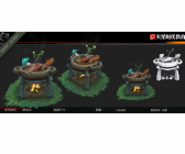 1901期游戏3D美术设计师班1班【O】的五星作品
