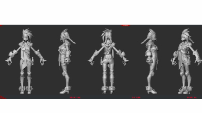 1810期游戏3D美术设计师班1班【PT】的五星作品