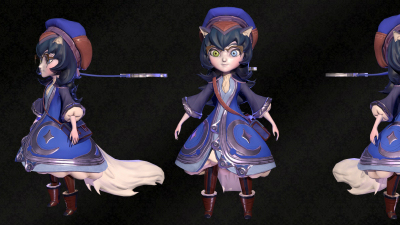 1810期游戏3D美术设计师班1班【PT】的五星作品