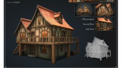 1902期游戏3D美术设计师班1班【O】的五星作品