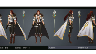 1809期游戏3D美术设计师班1班【O】的五星作品