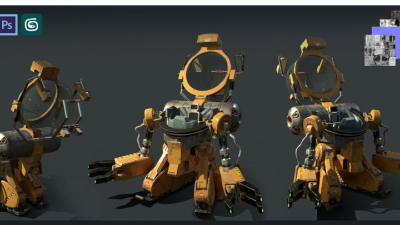1901期游戏3D美术设计师班1班【O】的五星作品