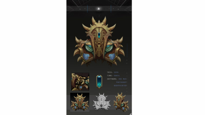 1903期游戏3D美术设计师班1班【O】的五星作品