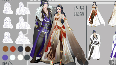 1903期游戏原画高级设计师班1班【O】的五星作品