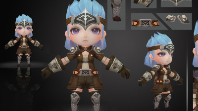 1901期游戏3D美术设计师班1班【OT】的五星作品