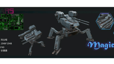1903期游戏3D美术设计师班1班【O】的五星作品