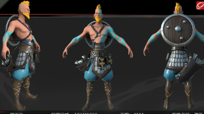 1901期游戏3D美术设计师班1班【O】的五星作品