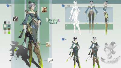 1903期游戏原画高级设计师班1班【O】的五星作品