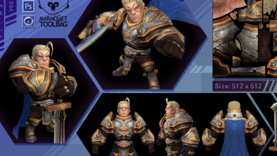 1903期游戏3D美术设计师班1班【O】的五星作品