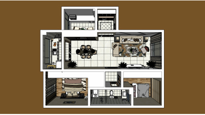 1906期室内高级设计师班1班【O】的五星作品