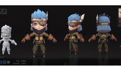 1903期游戏3D美术设计师班1班【O】的五星作品