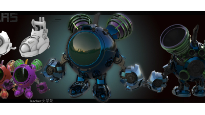 1905期游戏3D美术设计师班1班【O】的五星作品