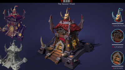 1906期游戏3D美术设计师班1班【OT】的五星作品