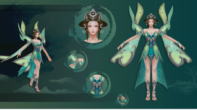 1902期游戏3D美术设计师班1班【O】的五星作品