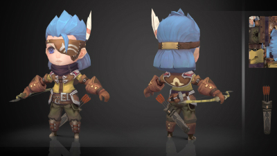 1903期游戏3D美术设计师班1班【OT】的五星作品