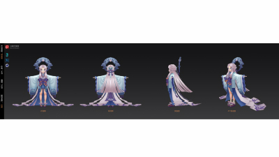 1904期游戏3D美术设计师班1班【O】的五星作品