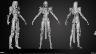 1902期游戏3D美术设计师班1班【O】的五星作品