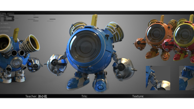 1907期游戏3D美术设计师班1班【OT】的五星作品