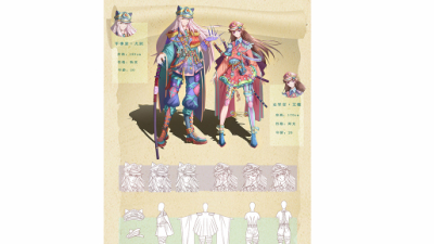1907期游戏原画高级设计师班1班【O】的五星作品