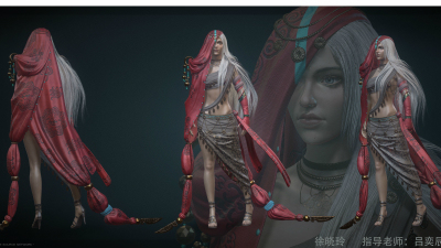 1902期游戏3D美术设计师班1班【O】的五星作品