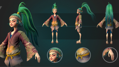 1904期游戏3D美术设计师班1班【O】的五星作品