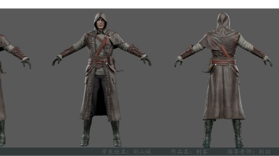 1903期游戏3D美术设计师班1班【O】的五星作品