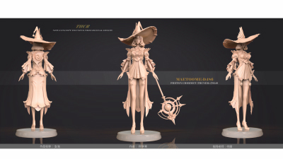 1904期游戏3D美术设计师班1班【O】的五星作品