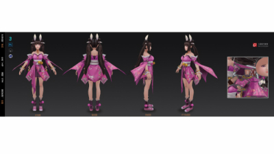 1904期游戏3D美术设计师班1班【O】的五星作品