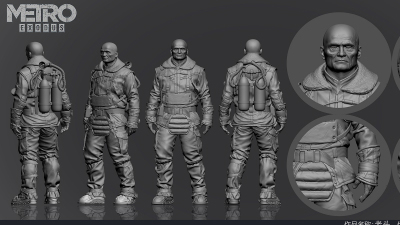 1904期游戏3D美术设计师班1班【O】的五星作品
