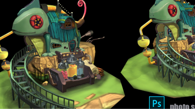 1909期游戏3D美术设计师班1班【O】的五星作品
