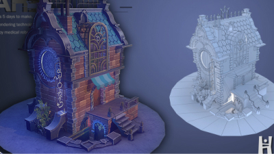 1909期游戏3D美术设计师班1班【O】的五星作品