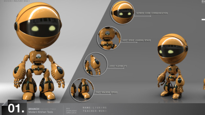 1908期游戏3D美术设计师班1班【O】的五星作品