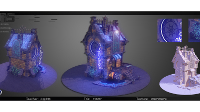 1909期游戏3D美术设计师班1班【OT】的五星作品